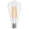 Mexen Vintis 6x Ampoule filament LED E27, ST64, 10W, Chaude - 2200K, 1320 lm, clair - L152-E27-1022-00x06