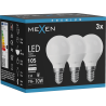 Mexen Nova 3x Ampoule LED E14, G45, 1W, Neutre - 4000K, 105 lm - L101-E14-0140-01x03