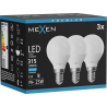 Mexen Nova 3x Ampoule LED E14, G45, 3W, Froid - 6500K, 315 lm - L101-E14-0365-01x03