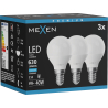 Mexen Nova 3x ampoule LED E14, G45, 6W, Froid - 6500K, 630 lm - L101-E14-0665-01x03