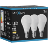 Mexen Nova 3x Ampoule LED E14, G45, 9W, Chaude - 3000K, 945 lm - L101-E14-0930-01x03