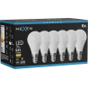 Mexen Nova 6x ampoule LED E14, G45, 9W, Chaude - 3000K, 945 lm - L101-E14-0930-01x06