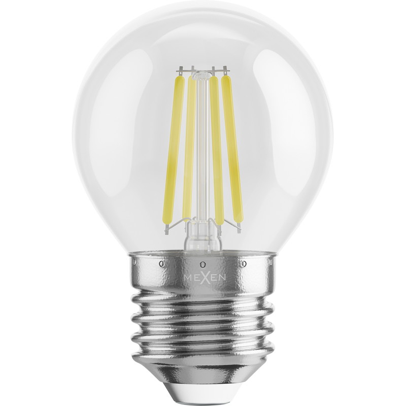 Mexen Vintis 3x Ampoule filament LED E27, G45, 6W, Neutre - 4000K, 720 lm, clair - L156-E27-0627-00x03 - L156-E27-0640-00x03