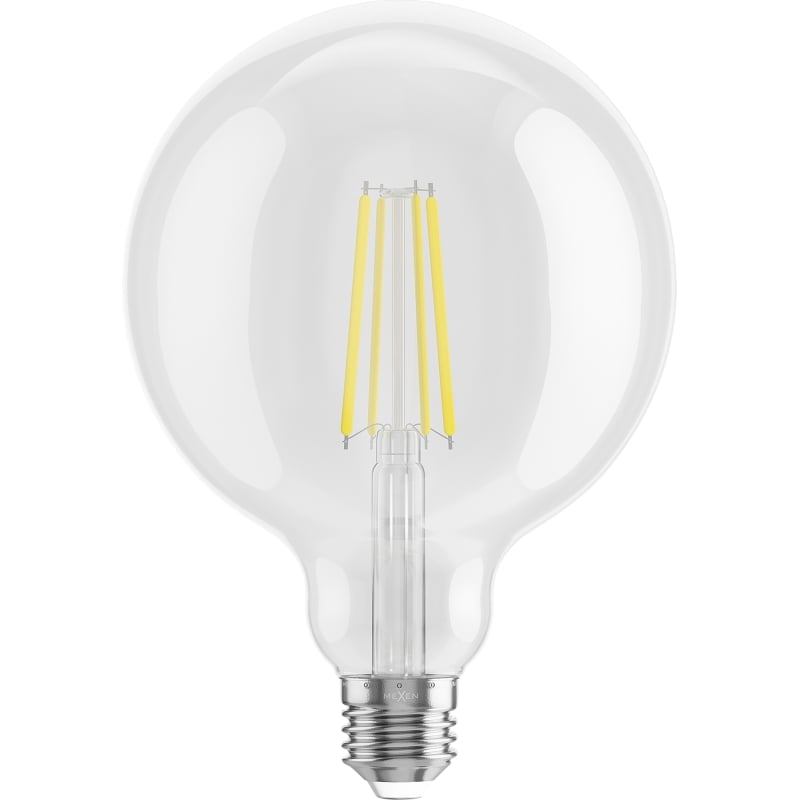 Mexen Vintis 3x Ampoule filament LED E27, G125, 8W, Neutre - 4000K, 1055 lm, clair - L158-E27-0840-00x03