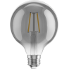 Mexen Vintis 6x Ampoule filament LED E27, G95, 2W, Chaude - 2200K, 150 lm, fumée - L157-E27-0222-70x06