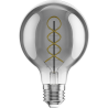 Mexen Vintis 3x Ampoule filament spirale LED E27, G80, 8W, Chaude - 2200K, 450 lm, fumée - L165-E27-0822-70x03