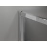 Mexen Exo-3S cabine de douche à 3 parois pivotante 90 x 85 cm, transparent, chrome - 814-090-085-01-00-3S