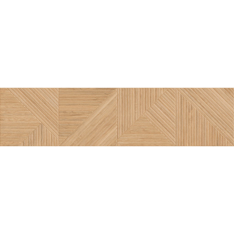 Mexen Ideal  Grès émaillé beige rect. G1, carrelage mural aspect bois 120 x 30 cm, mat - TL701-120-030-50
