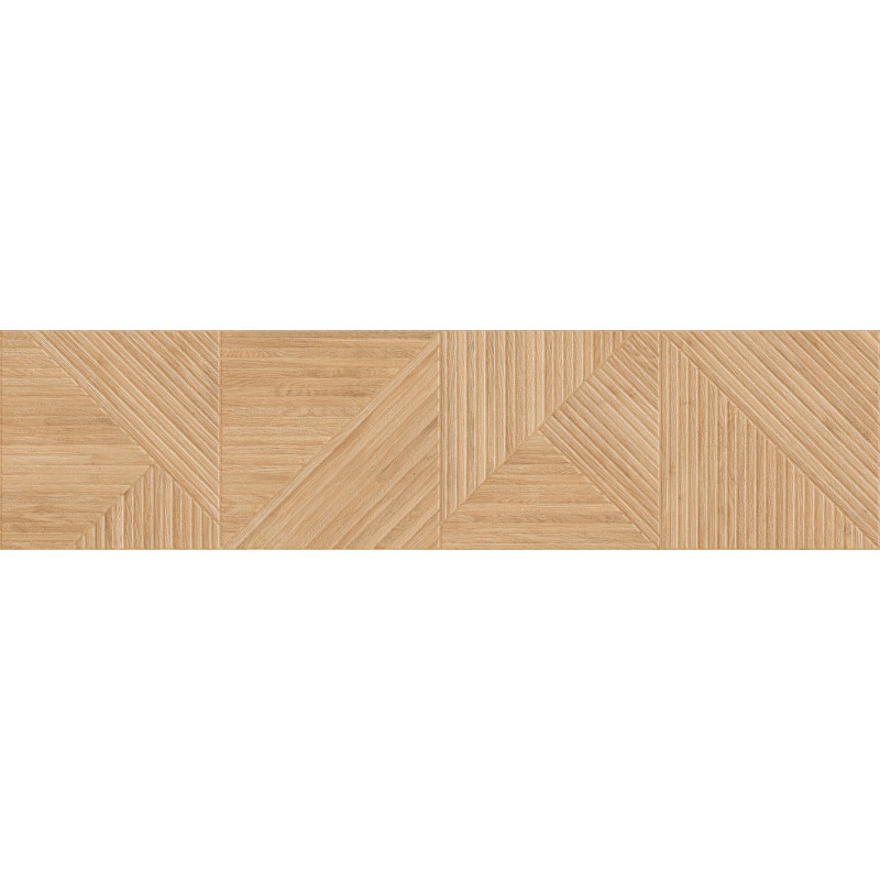 Mexen Ideal  Grès émaillé beige rect. G1, carrelage mural aspect bois 120 x 30 cm, mat - TL701-120-030-50