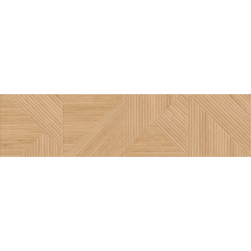 Mexen Ideal  Grès beige émaillé rect. G1, carreau mural aspect bois 120 x 30 cm, mat - TL701-120-030-50