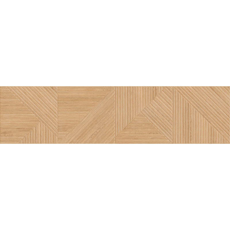 Mexen Ideal  Grès émaillé beige rect. G1, carrelage mural aspect bois 120 x 30 cm, mat - TL701-120-030-50
