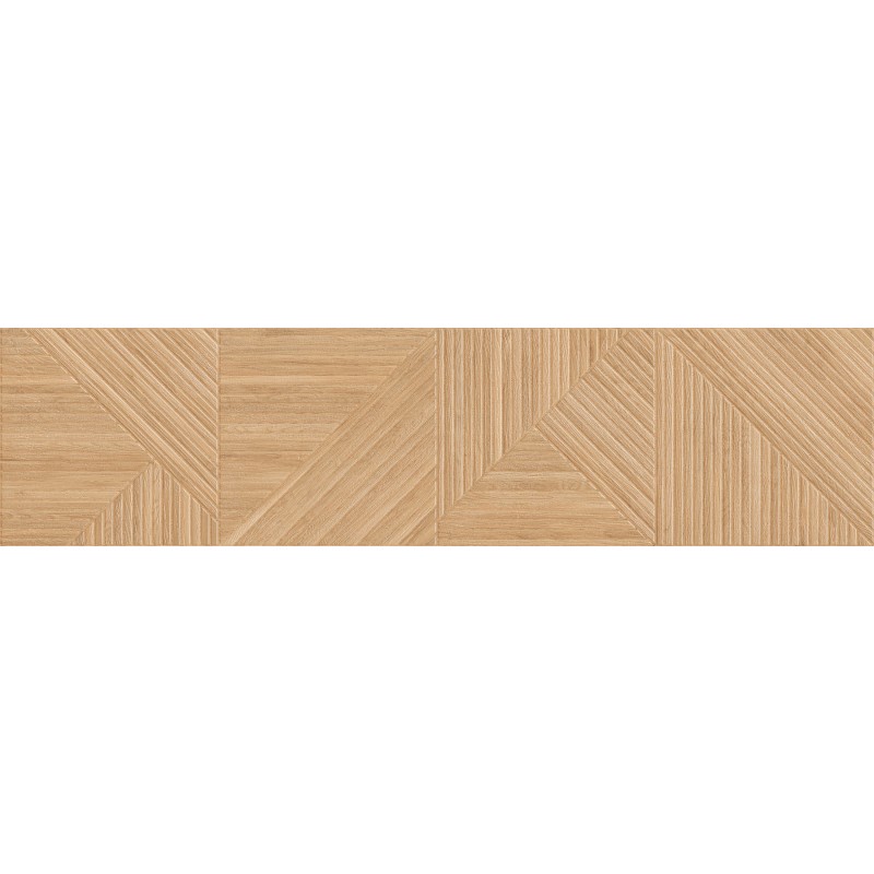 Mexen Ideal  Grès beige émaillé rect. G1, carreau mural aspect bois 120 x 30 cm, mat - TL701-120-030-50