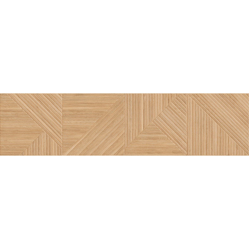 Mexen Ideal  Grès émaillé beige rect. G1, carrelage mural aspect bois 120 x 30 cm, mat - TL701-120-030-50