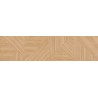 Mexen Ideal  Grès émaillé beige rect. G1, carrelage mural aspect bois 120 x 30 cm, mat - TL701-120-030-50