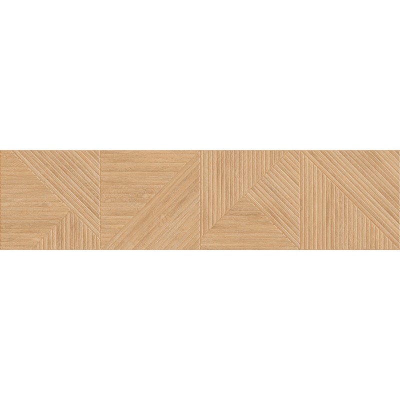 Mexen Ideal  Grès beige émaillé rect. G1, carreau mural aspect bois 120 x 30 cm, mat - TL701-120-030-50