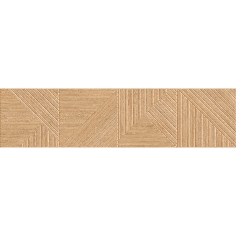 Mexen Ideal  Grès émaillé beige rect. G1, carrelage mural aspect bois 120 x 30 cm, mat - TL701-120-030-50