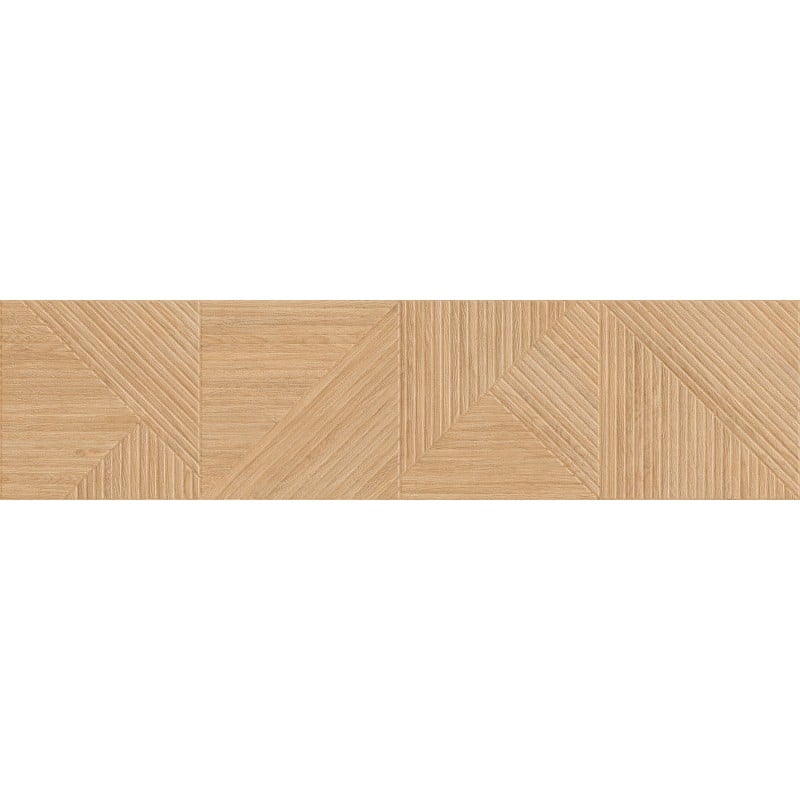 Mexen Ideal  Grès beige émaillé rect. G1, carreau mural aspect bois 120 x 30 cm, mat - TL701-120-030-50