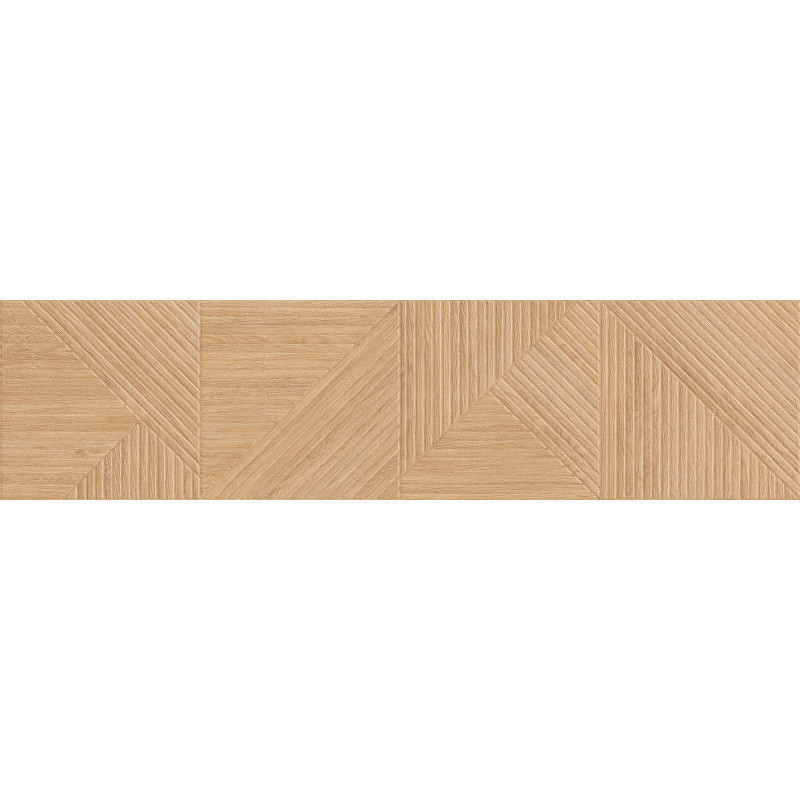 Mexen Ideal  Grès émaillé beige rect. G1, carrelage mural aspect bois 120 x 30 cm, mat - TL701-120-030-50