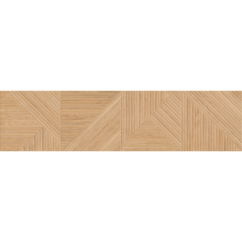 Mexen Ideal  Grès beige émaillé rect. G1, carreau mural aspect bois 120 x 30 cm, mat - TL701-120-030-50
