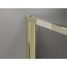 Mexen Exo-3S Cabine de douche 3 parois pliante 110 x 70 cm, transparent, or - 816-110-070-50-00-3S