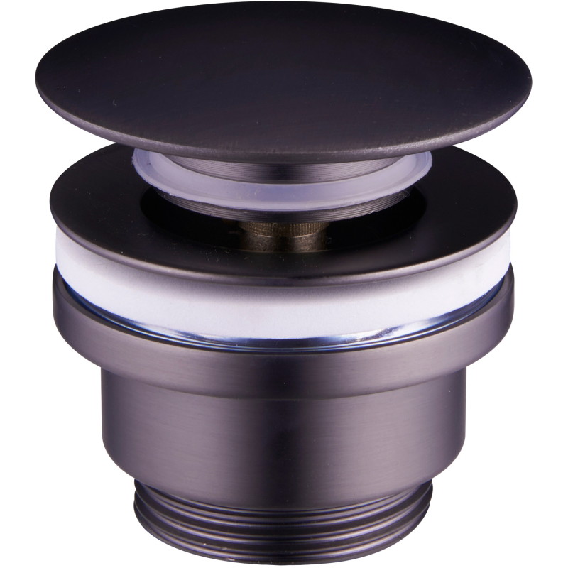 Mexen bouchon clic-clac universel, gris fusil brossé - 79930-66