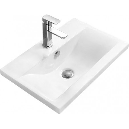 Mexen Emma lavabo encastré 42 x 39 cm, blanc - 25054200