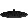 Mexen Slim douche de tête 25 cm, noire - 79225-70
