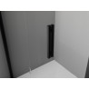 Mexen Exo-F 3S cabine de douche à 3 parois pliante 100 x 120 cm, transparent, noire - 816-100-120-70-00-3S