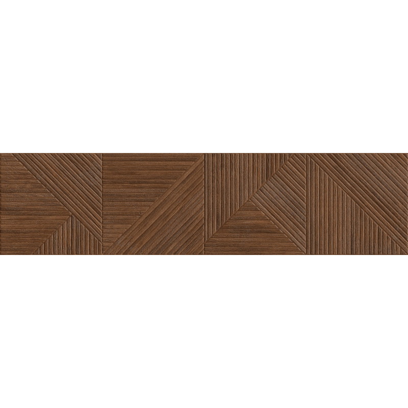 Mexen Ideal  Cherry grès émaillé rectifié G1, carreau mural imitation bois 120 x 30 cm, mat - TL701-120-030-51
