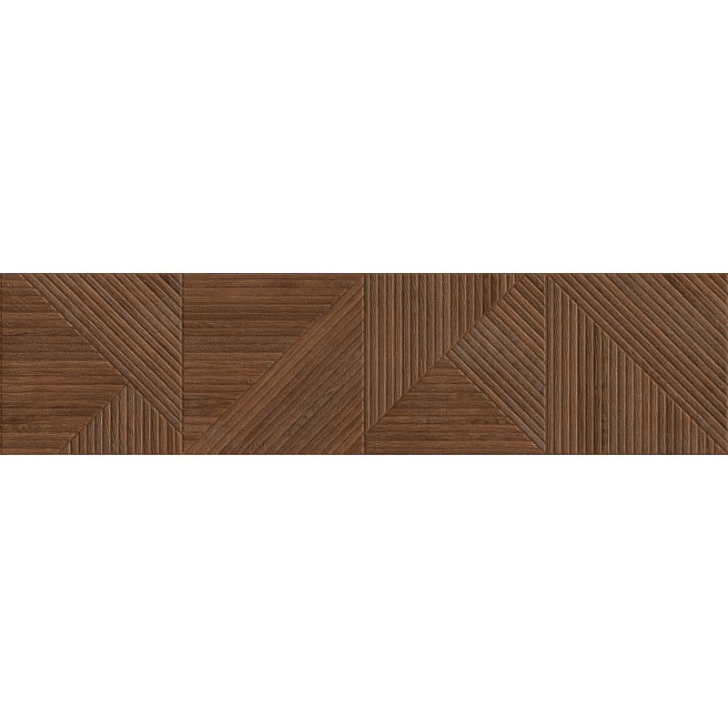 Mexen Ideal  Gres émaillé rectifié Cherry G1, carreau mural aspect bois 120 x 30 cm, mat - TL701-120-030-51