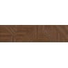 Mexen Ideal  Gres émaillé rectifié Cherry G1, carreau mural aspect bois 120 x 30 cm, mat - TL701-120-030-51