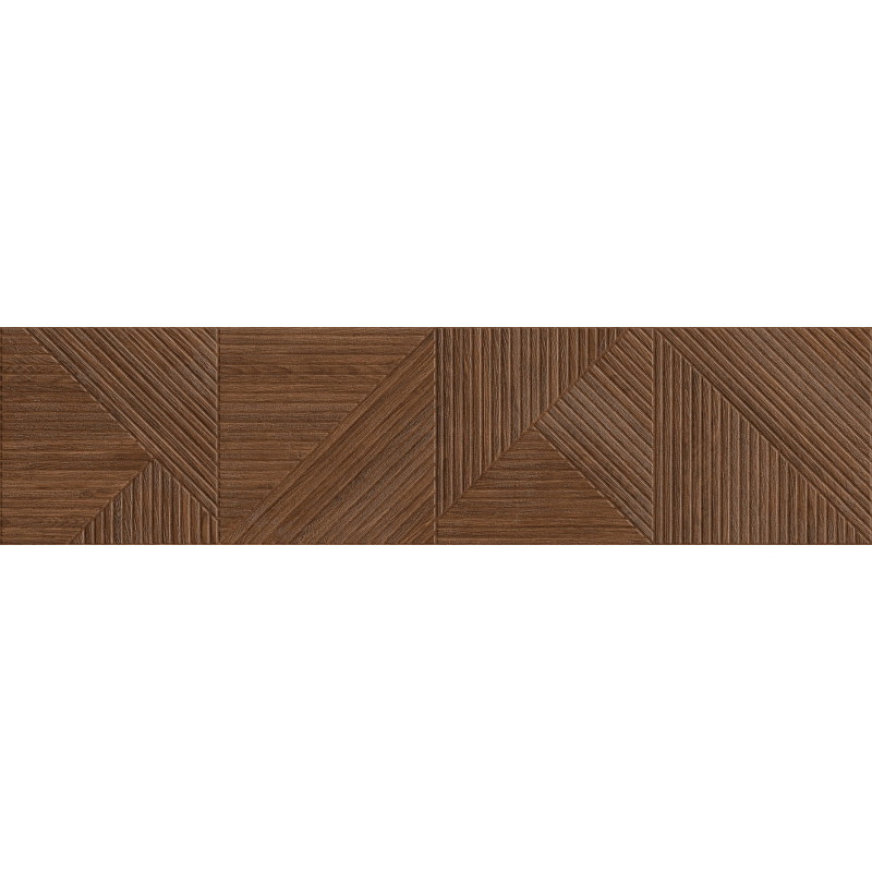 Mexen Ideal  Cherry grès émaillé rectifié G1, carreau mural imitation bois 120 x 30 cm, mat - TL701-120-030-51