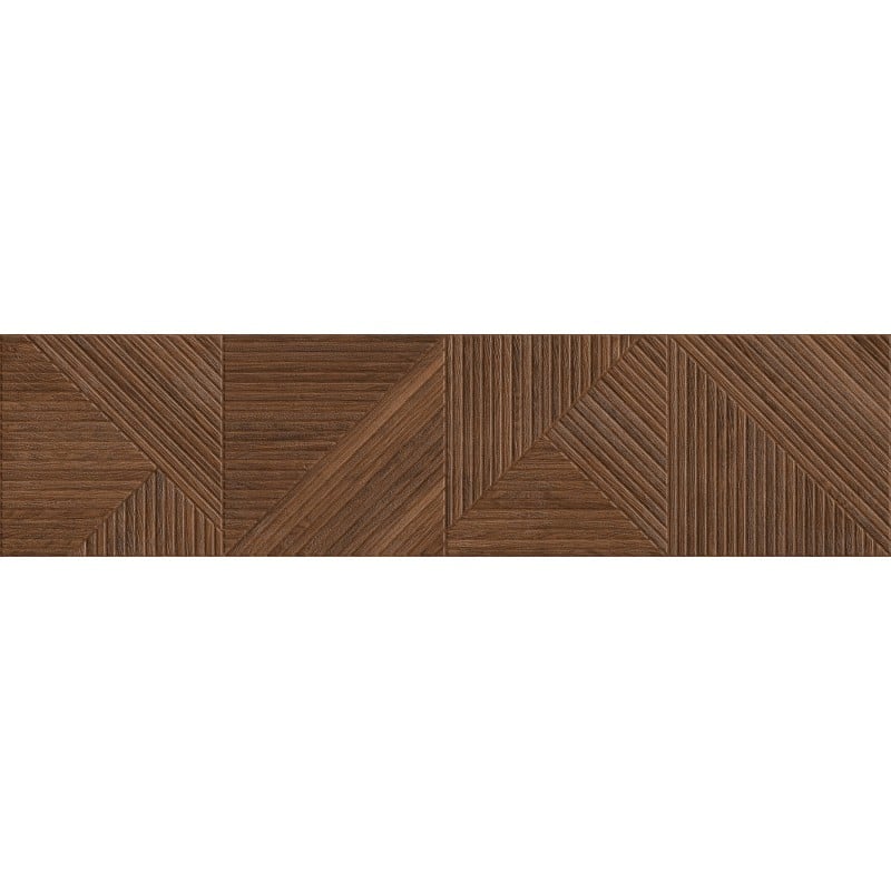 Mexen Ideal  Gres émaillé rectifié Cherry G1, carreau mural aspect bois 120 x 30 cm, mat - TL701-120-030-51