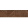 Mexen Ideal  Gres émaillé rectifié Cherry G1, carreau mural aspect bois 120 x 30 cm, mat - TL701-120-030-51