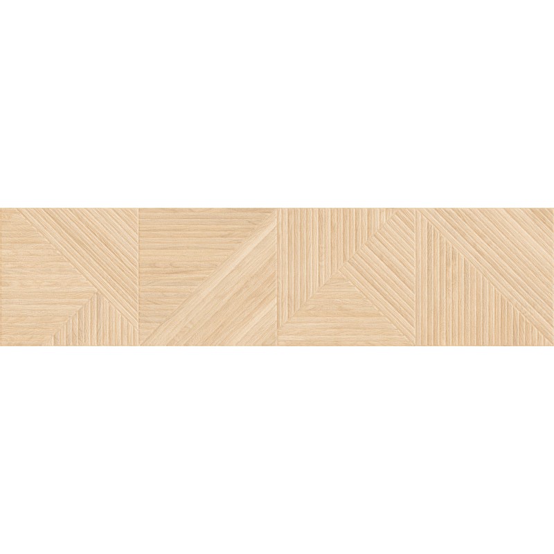 Mexen Ideal  Honey grès émaillé rectifié G1, carreau mural imitant le bois 120 x 30 cm, mat - TL701-120-030-52