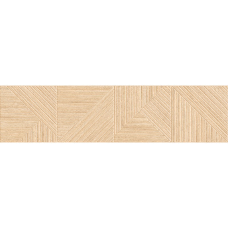 Mexen Ideal  Honey grès émaillé rectifié G1, carreau mural aspect bois 120 x 30 cm, mat - TL701-120-030-52