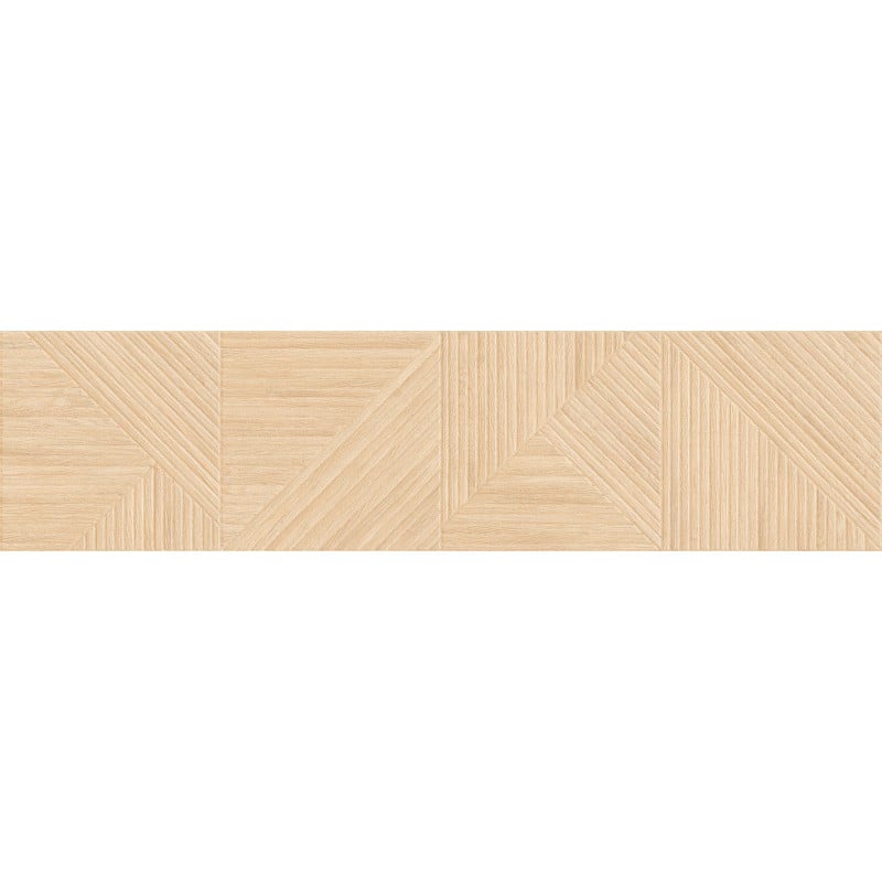 Mexen Ideal  Honey grès émaillé rectifié G1, carreau mural imitant le bois 120 x 30 cm, mat - TL701-120-030-52