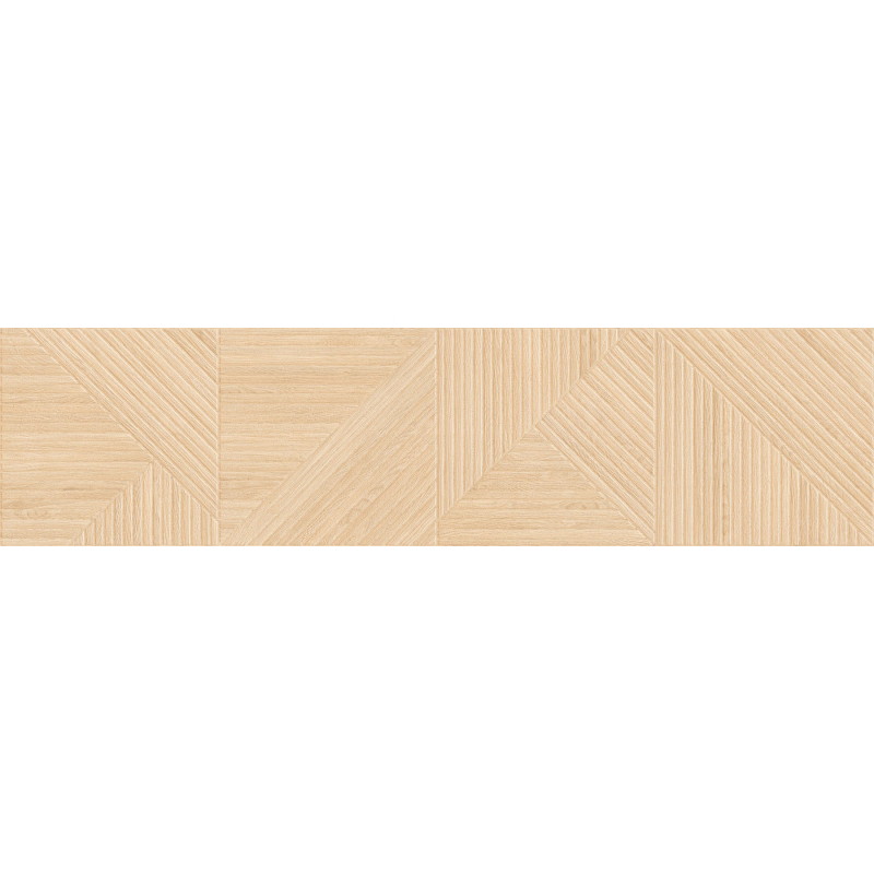 Mexen Ideal  Honey grès émaillé rectifié G1, carreau mural aspect bois 120 x 30 cm, mat - TL701-120-030-52