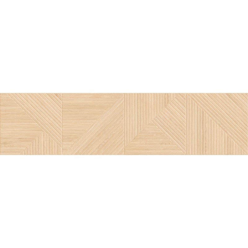Mexen Ideal  Honey grès émaillé rectifié G1, carreau mural imitant le bois 120 x 30 cm, mat - TL701-120-030-52