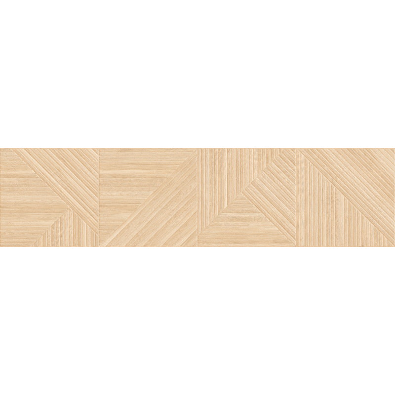 Mexen Ideal  Honey grès émaillé rectifié G1, carreau mural aspect bois 120 x 30 cm, mat - TL701-120-030-52