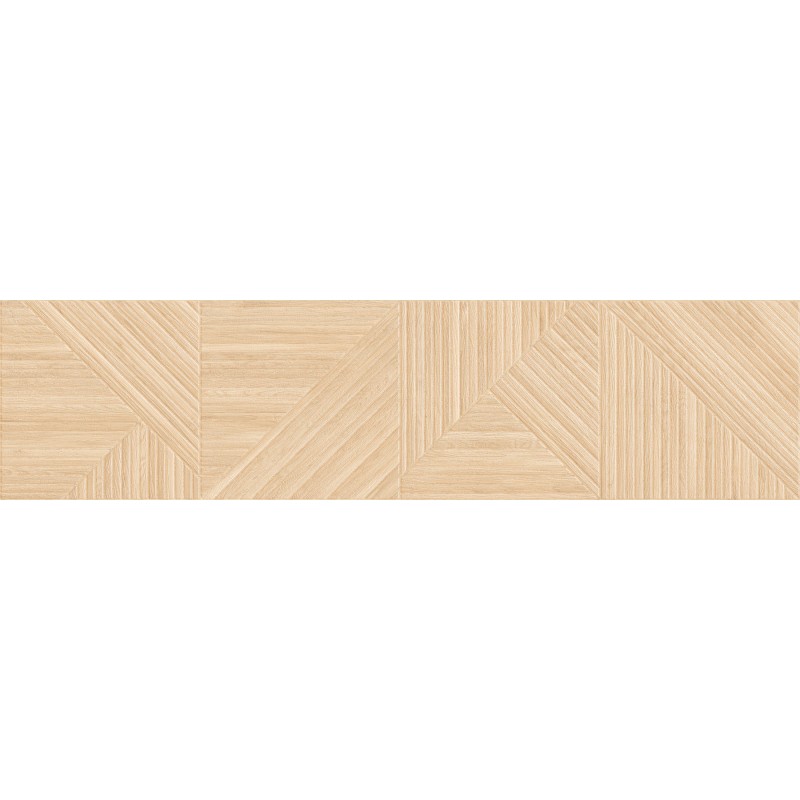 Mexen Ideal  Honey grès émaillé rectifié G1, carreau mural imitant le bois 120 x 30 cm, mat - TL701-120-030-52