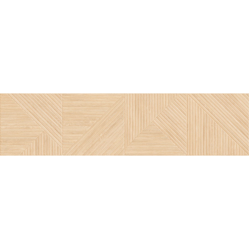 Mexen Ideal  Honey grès émaillé rectifié G1, carreau mural aspect bois 120 x 30 cm, mat - TL701-120-030-52