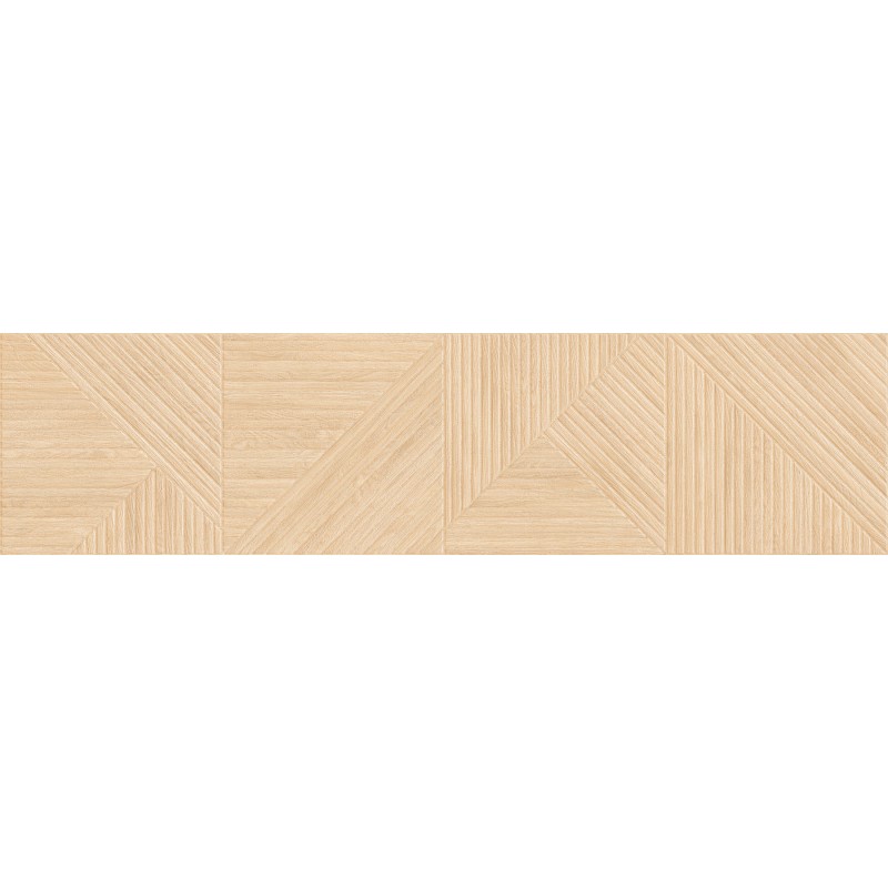 Mexen Ideal  Honey grès émaillé rectifié G1, carreau mural imitant le bois 120 x 30 cm, mat - TL701-120-030-52