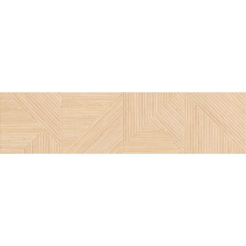 Mexen Ideal  Honey grès émaillé rectifié G1, carreau mural aspect bois 120 x 30 cm, mat - TL701-120-030-52