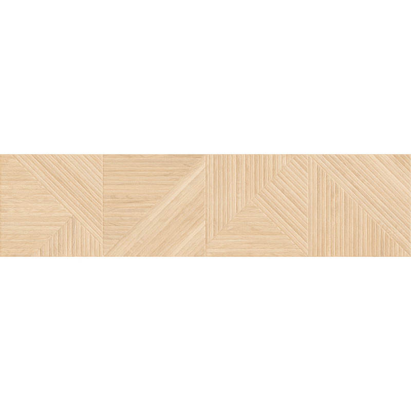 Mexen Ideal  Honey grès émaillé rectifié G1, carreau mural aspect bois 120 x 30 cm, mat - TL701-120-030-52