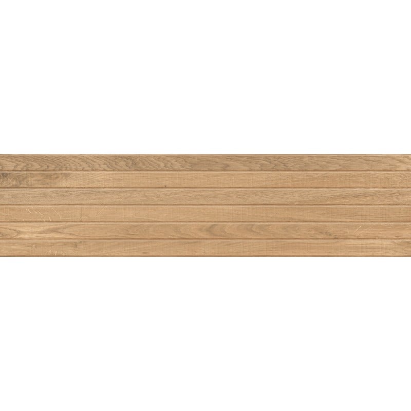 Mexen Western Wood Gres d'amande émaillé rect. G1, carreau mural aspect bois 120 x 30 cm, mat - TL702-120-030-50