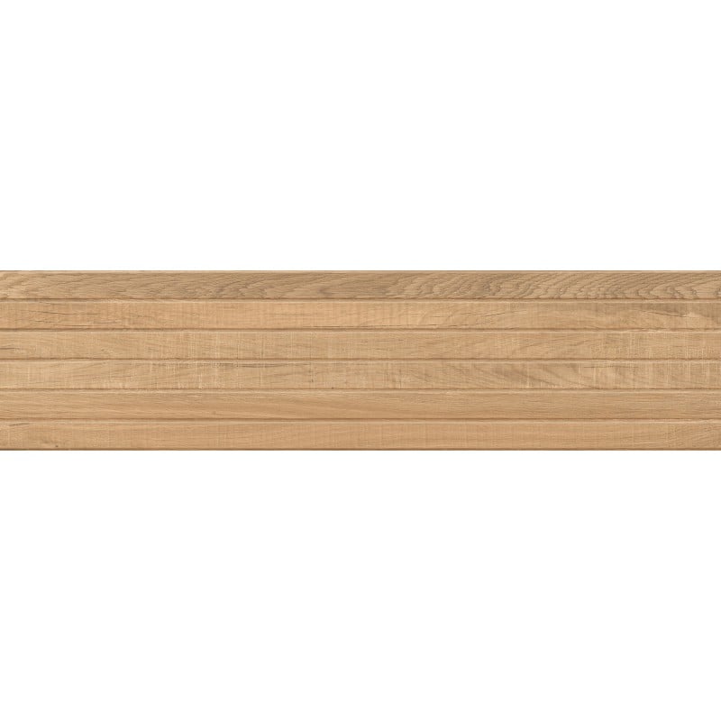Mexen Western Wood Gres d'amande émaillé rect. G1, carreau mural aspect bois 120 x 30 cm, mat - TL702-120-030-50