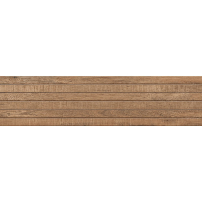 Mexen Western Wood Bruno carrelage en grès cérame émaillé rectifié G1, carreau mural effet bois 120 x 30 cm, mat