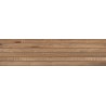 Mexen Western Wood Bruno carrelage en grès cérame émaillé rectifié G1, carreau mural effet bois 120 x 30 cm, mat