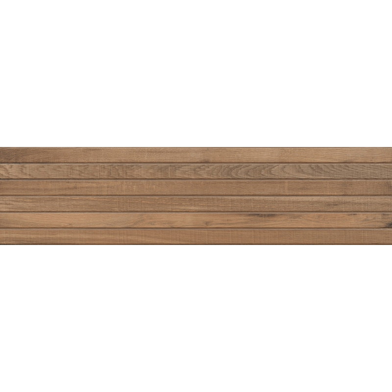 Mexen Western Wood Bruno carrelage en grès cérame émaillé rectifié G1, carreau mural effet bois 120 x 30 cm, mat